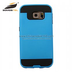 fundas para celulares Para Galaxy S6 2 in 1 armadura serie PC + TPU