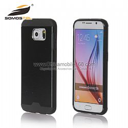 fundas para celulares estuche para celular para Samsung Note 3/4/n7100 Hoja de metal TPU Caucho