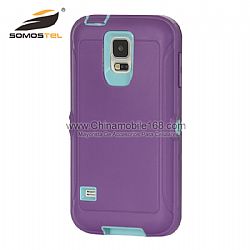 2 in 1 Durable Fire Phone Case For Samsung/Iphone/Sony/HTC