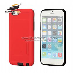 Fundas de  2 en 1 tpu+pc con diseno de punto  cubre caja para iphone 6