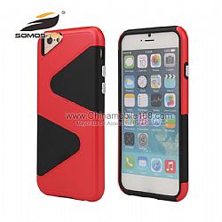 Alta calidad 2 en 1 TPU + PC de diseño con forma de Z fundas para iphone 6