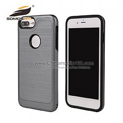 2 In 1 Series Hunting With Design Trefilado And Fibers Carbonos case for iPhone 7