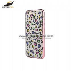 Fundas TPU+PC Con Doble Caras IMD Y Orillas Galvanoplastias caso para iphone 6