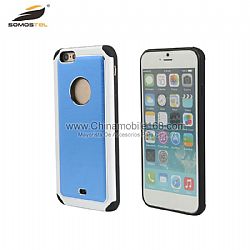 Multicolor Armor PC+TPU metal Hybrid Drop resistance phone case for iphone 6