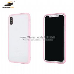 Utral thin transparent  phone case with flexible TPU bumper