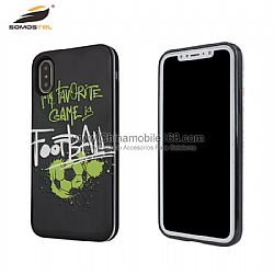 Nueva llegada funda del alivio del patrón 3D UV para IphoneX/Samsung S8/S8Plus