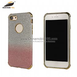 Anti choque carcasa TPU en galvanoplastia brillo para iphone 6/6 plus