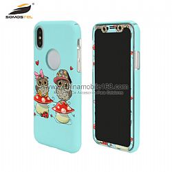 For Iphone6/6S 2 in 1 coat amour series case in relief bright drawing
