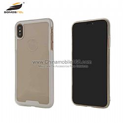 Fábrica al por mayor funda protectora mínima 2 en 1 para IphoneXS max