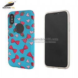 High quality leather oil 3D relief protective case for Samsung/Moto