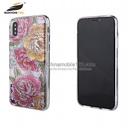 Carcasa híbrida with hermoso patrón láser de purpurina de lujo para  Samsung S8/S9