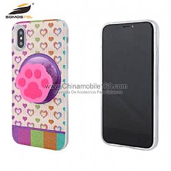 Funda TPU+PC en gráfico 3D de UV con silicio cartoon para Samsung J5/J7