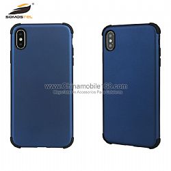Anti-drop 2 in 1 single color oil injection phone protectors