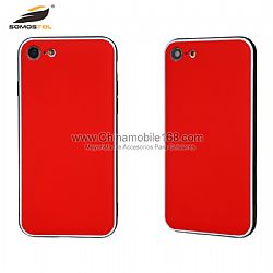 Super slim 3 in 1 TPU+PC color oil spray phone case cover