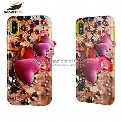 For LG V30 protective 2 in 1 mobile phone protectors with invisible stand