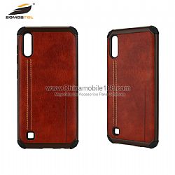 Wholesale TPU+PC+PU shock-proof armor case cover for Iphone6/7/8Plus