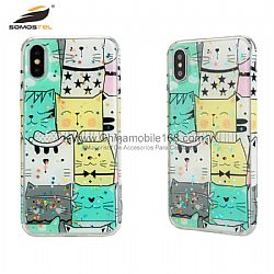 Funda protectora TPU + epoxi acrílico súper delgado para Samsung S10/S9