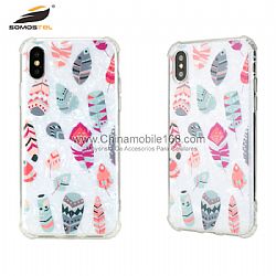 Funda Protectors Anti-Caída En TPU 1.2MM con hermoso patrón de flores