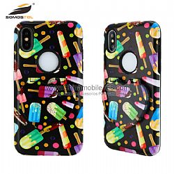 2 In 1 Phone Protective Case TPU + PC In Drawing For Samsung A10/A30