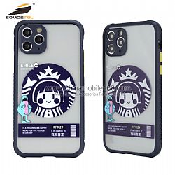 Funda protectora TPU+Acrílico anti-choque para iPhone11/iPhone11Pro/iPhone11ProMax