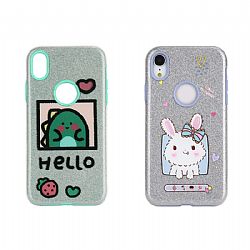 Injection TPU + glitter + drawing protective cases