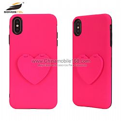 Macaron Mirror TPU + PC Cell Phone Cases for iPhone / Samsung