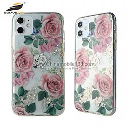 Funda En TPU+PC Duro Con Dibujo IMD Brillante para iPhone11/12