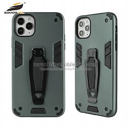 Anti-Shock 2 in 1 Case in Mesh Design with Pelgable Support and Belt Ring