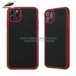 TPU+PC 2 in 1 Protector Phone Case with Raised Camera Bumpers For iPhone12mini/12Pro