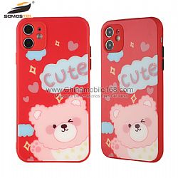 TPU+PC Injection molding Precise hole tempered glass phone case for iPhone11ProMax