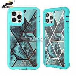 Wholesale TPU+PC navigation Epoxy phone case for iPhone 12/Moto G8Plus