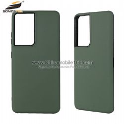 Funda Protector Anti-Choque Serie TPU+PC con Ese InvisibleSoporte Para Samsung S21 ULTRA