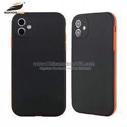 Mayoreo 360 Funda TPU+PC de protección completa con color para iPhone12/12ProMax