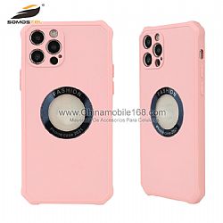 Funda magnética TPU+PC para iPhone 12/12 Pro 6.1 con carga Mag-Safe