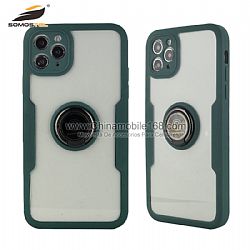 Qicai 360 full-inclusive ring stand phone case for iPhone13Pro