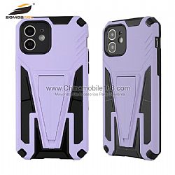 Funda V Armor Anti-Choque TPU+PC Con Soporte Para iPhone13/13ProMax