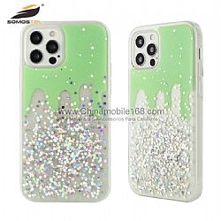 Tabard epoxy playing Picture 2 in 1 phone case for iPhone12mini