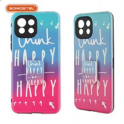 Funda Anti-Choque TPU+PC Con Diseño y Anillo De Soporte Para iPhone12/12Pro