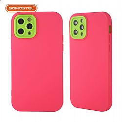 3 in 1 Colorfu Matte oil TPU+PC  Phone Case