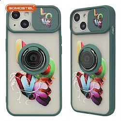Push Window Skin Feeling TPU+PC Printing Phone Case
