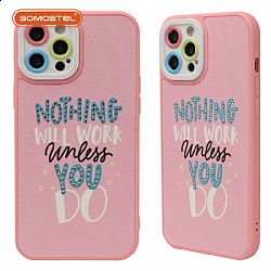 TongYan Two-in-one Affix Leather+Inlaid Diamond  Phone Case