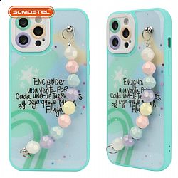Tong Yan 2 in 1 painting epoxy resin spherical bracelet TPU+PC phone case