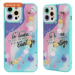 Tong Yan 2 en 1 pulsera de cuentas de colores TPU+estuche PC