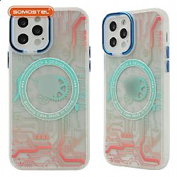 TianShiZhiYan with Holder Acrylic Two-in-one  Painting TPU Phone Case