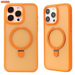 Big Hole TPU+PC 2 in 1 Phone Case With Magnetic Brackets And Lens Film