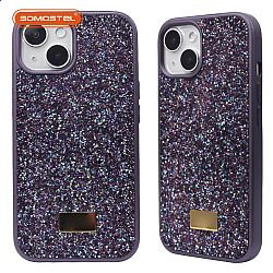 Wholesale Big Hole 2-in-1 TPU+PC Drilling Anti-fall Phone Case