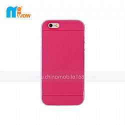 OEM TPU + Metal Transparent Cover Case for Iphone 6
