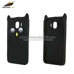 New custom 3D owl silicone phone case cover