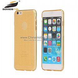 Alta calidad precio barato lujo híbrido oro teléfono móvil Funda tpu suave para el iphone 5 5s 6