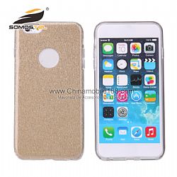 Ultra fino lujo brillo brillante 3 en 1 con  Protector case fundas para Iphone 6s Plus